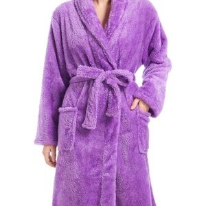 Plush Purple Women's Robe